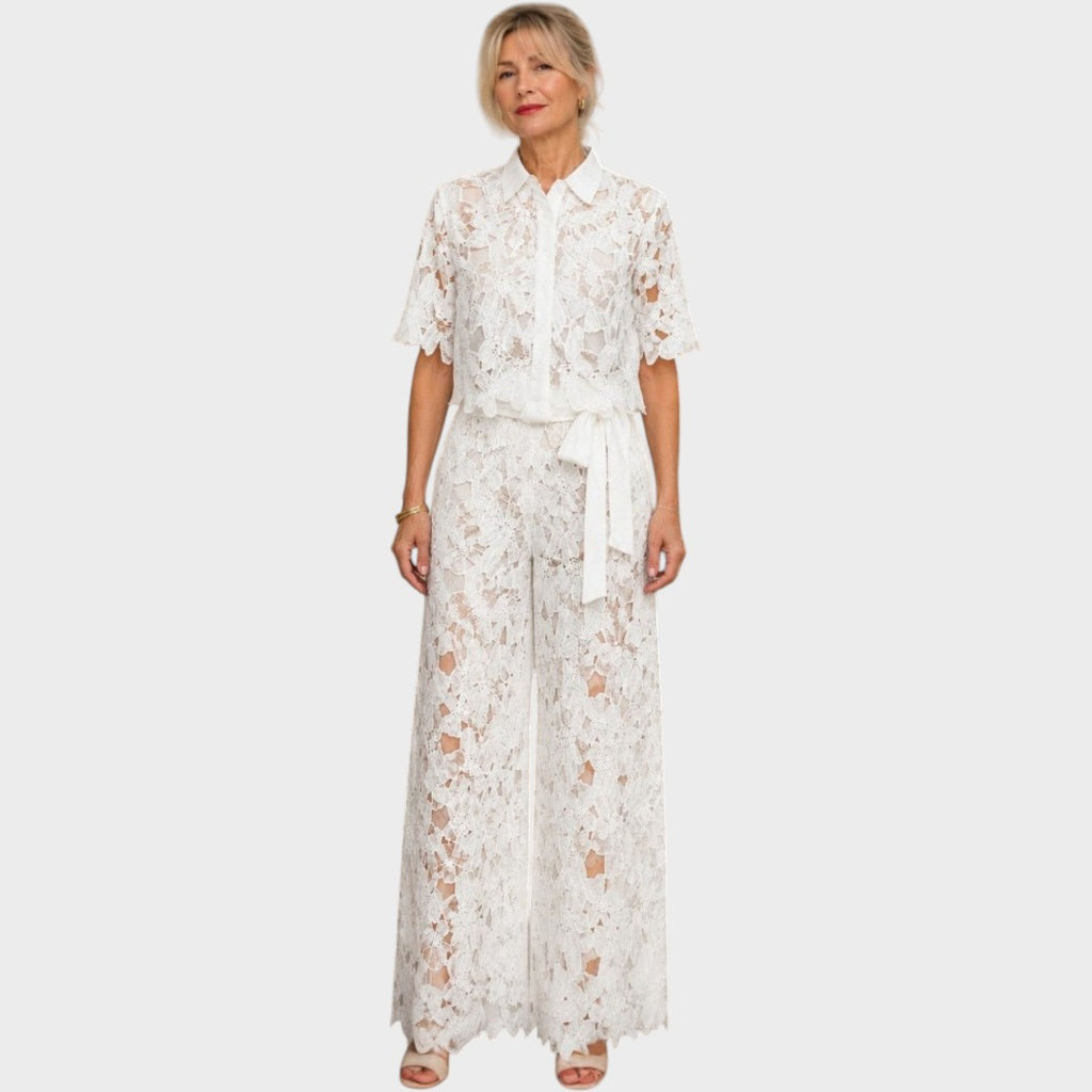 Aélis | Embroidered Lace Set