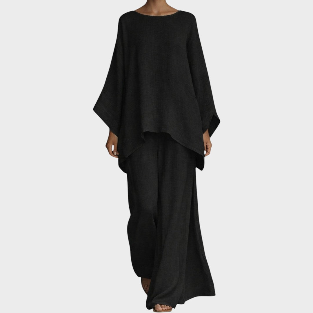 Mavie | Fluid Set Pants and Blouse