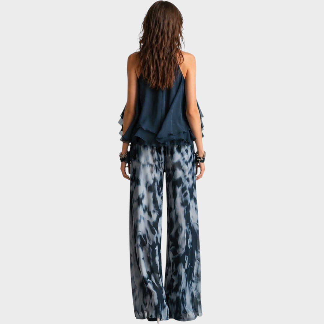 Magali | Elegant Set with Pants and Blouse