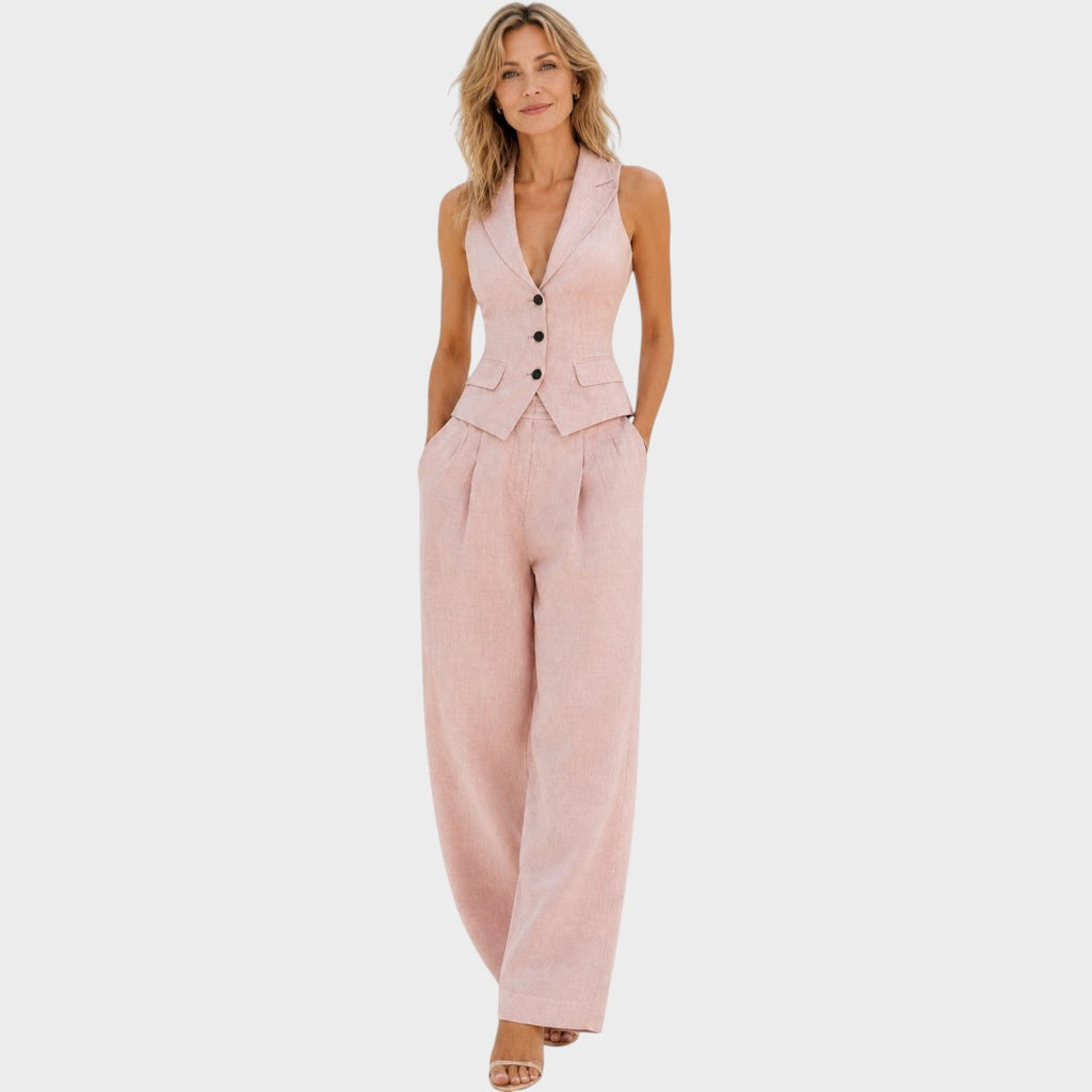 Clarine | Pants and Vest Set