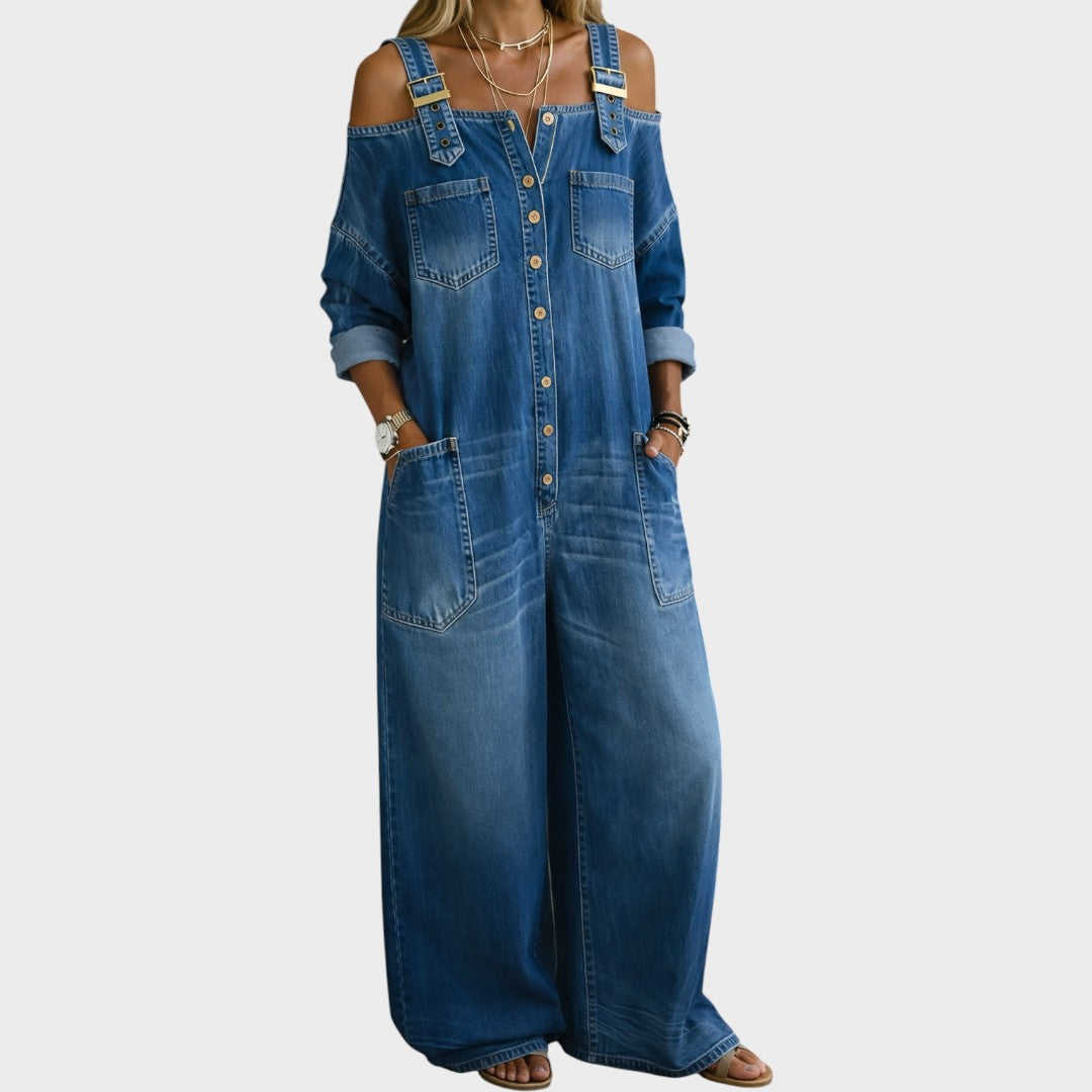 Sophia | Off Shoulder Jumpsuit