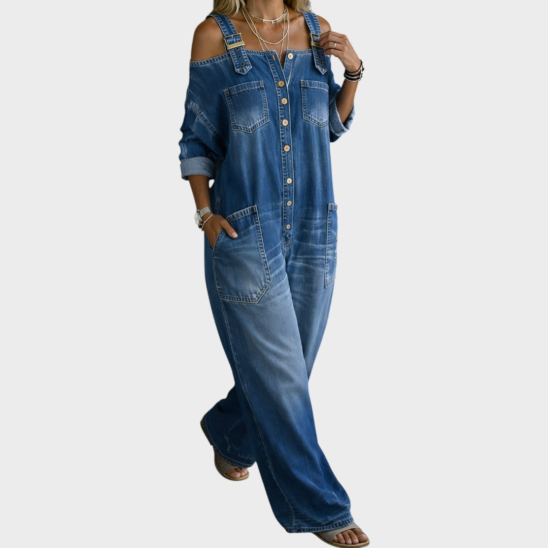 Sophia | Off Shoulder Jumpsuit