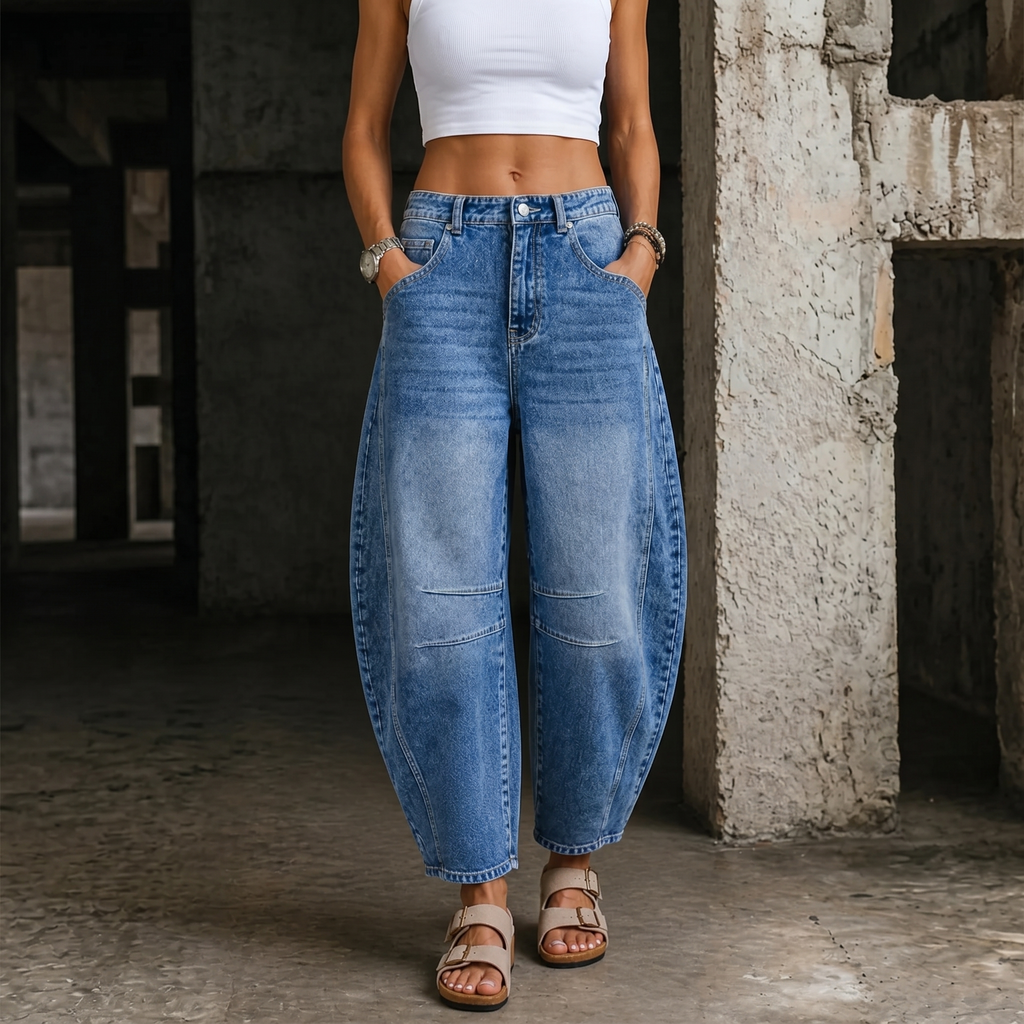 Linda | Flared Casual Jeans