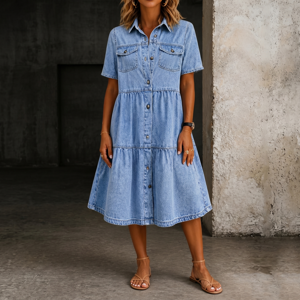 Sophia | Casual Elegant Denim Dress