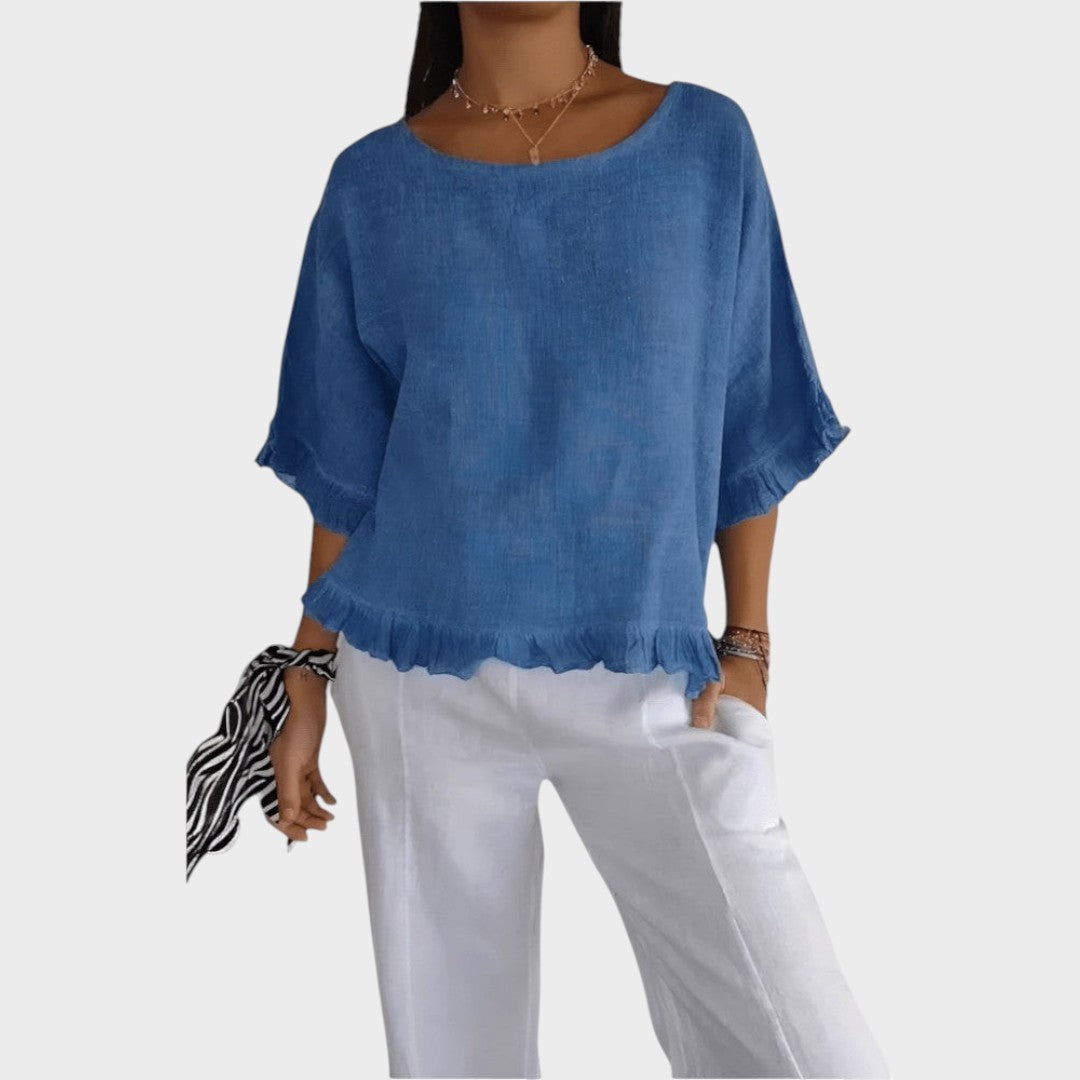 Esme | Top with ruffles and gathers