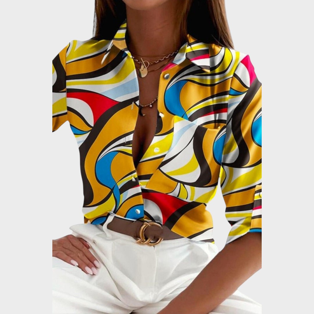 Maria | Blouse with Classic Collar