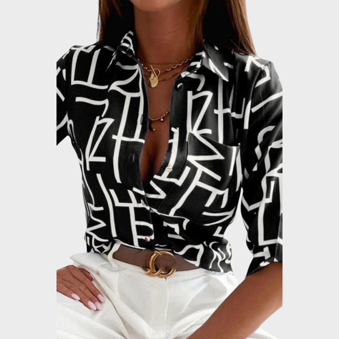 Maria | Blouse with Classic Collar