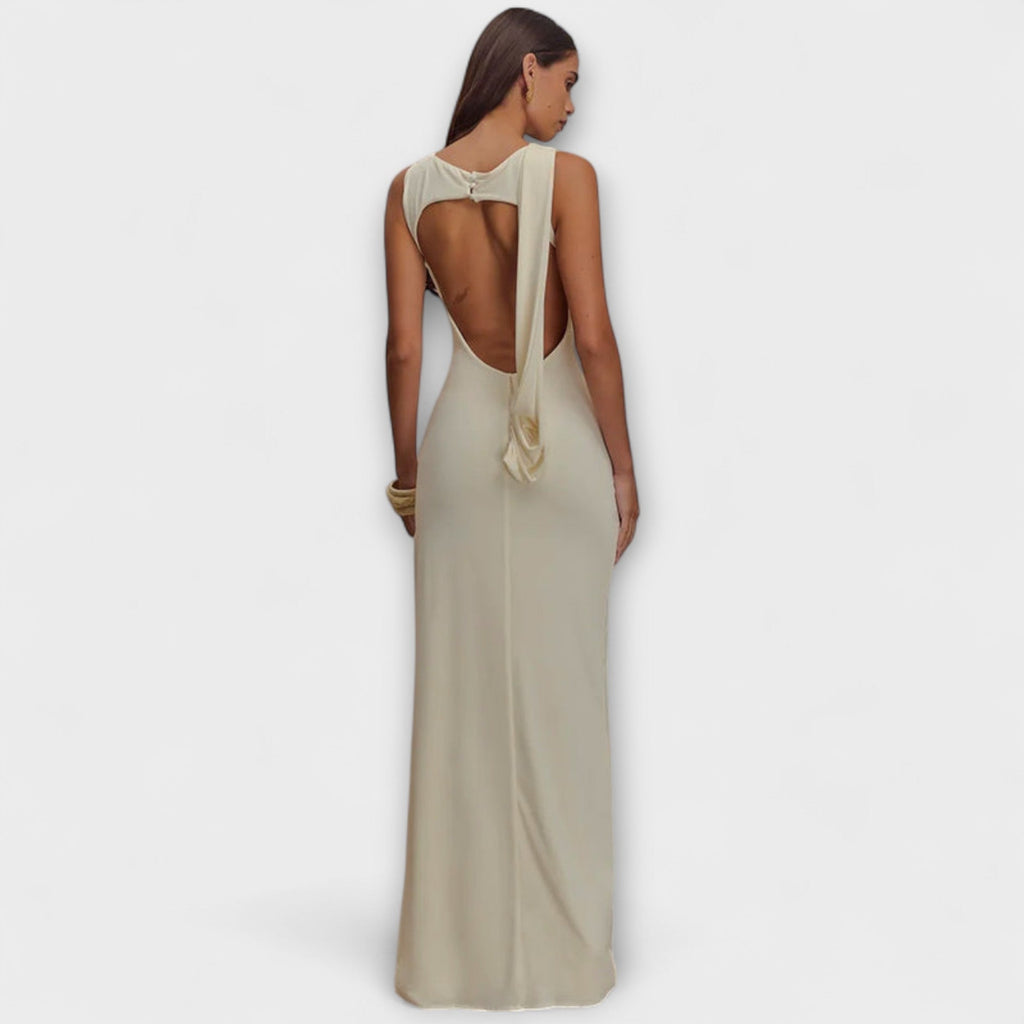 Rieke | Elegant Maxi Dress with High Slit