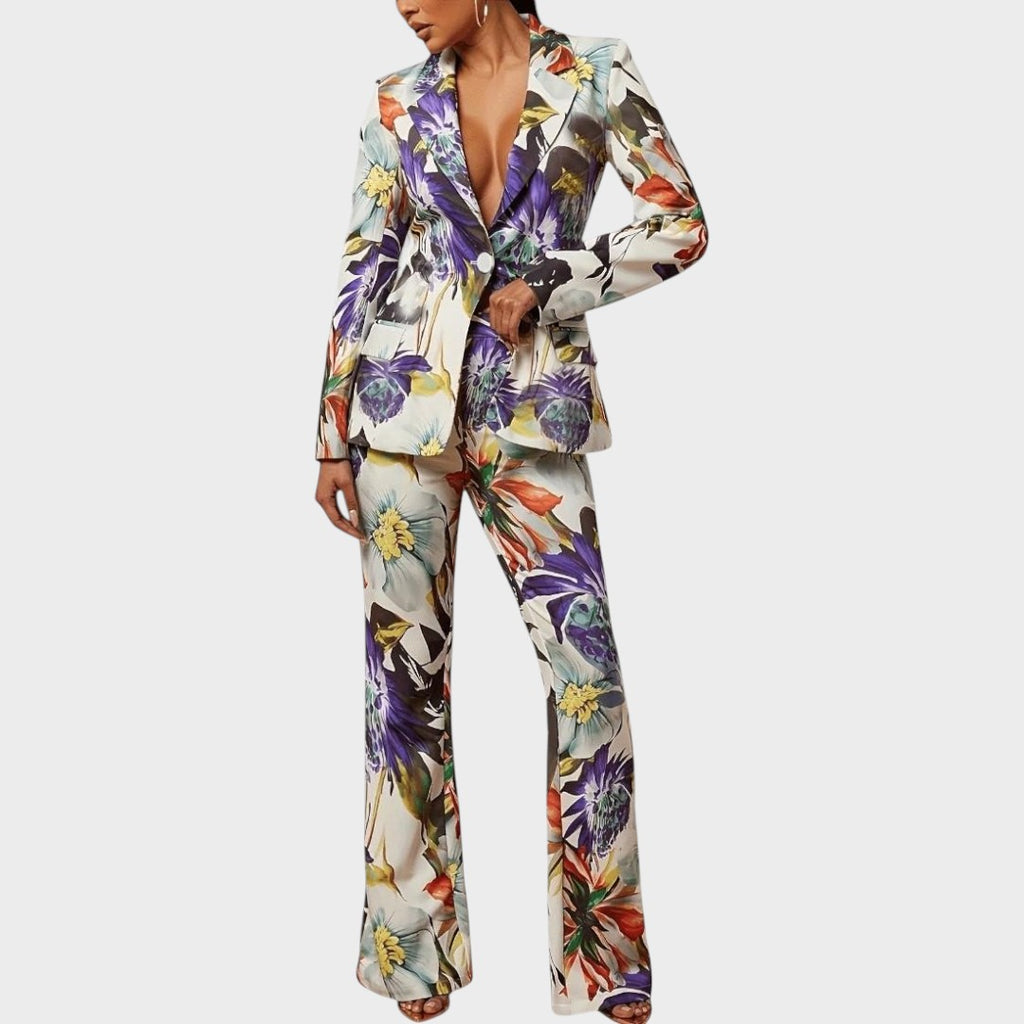 Nicolette | Printed suit set