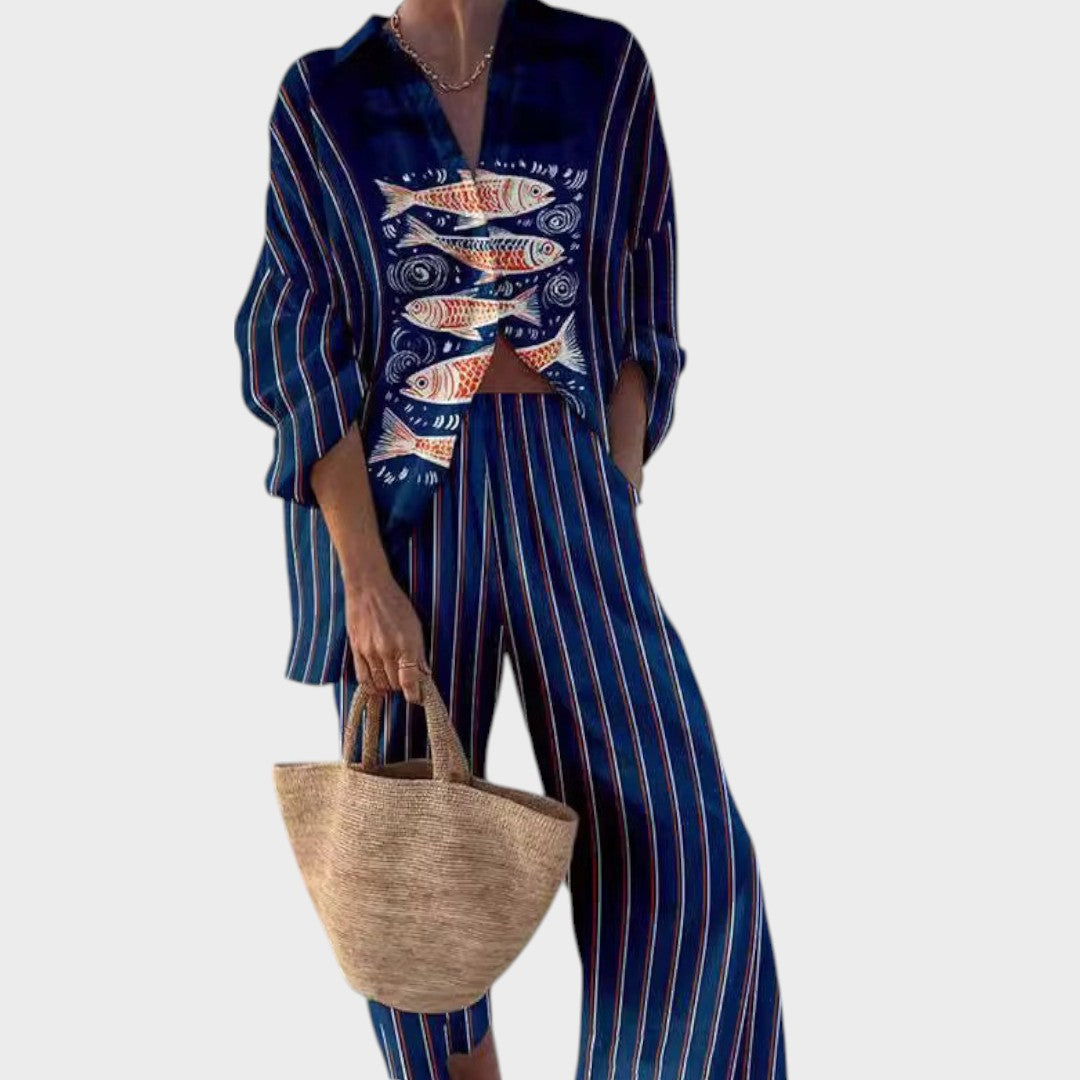 Navy Set | Two Pieces