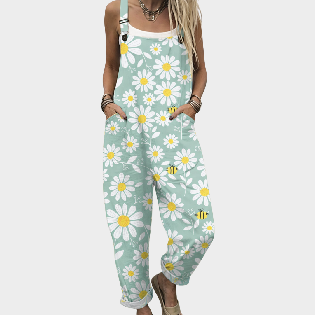 Amanda | Comfortable Printed Jumpsuit