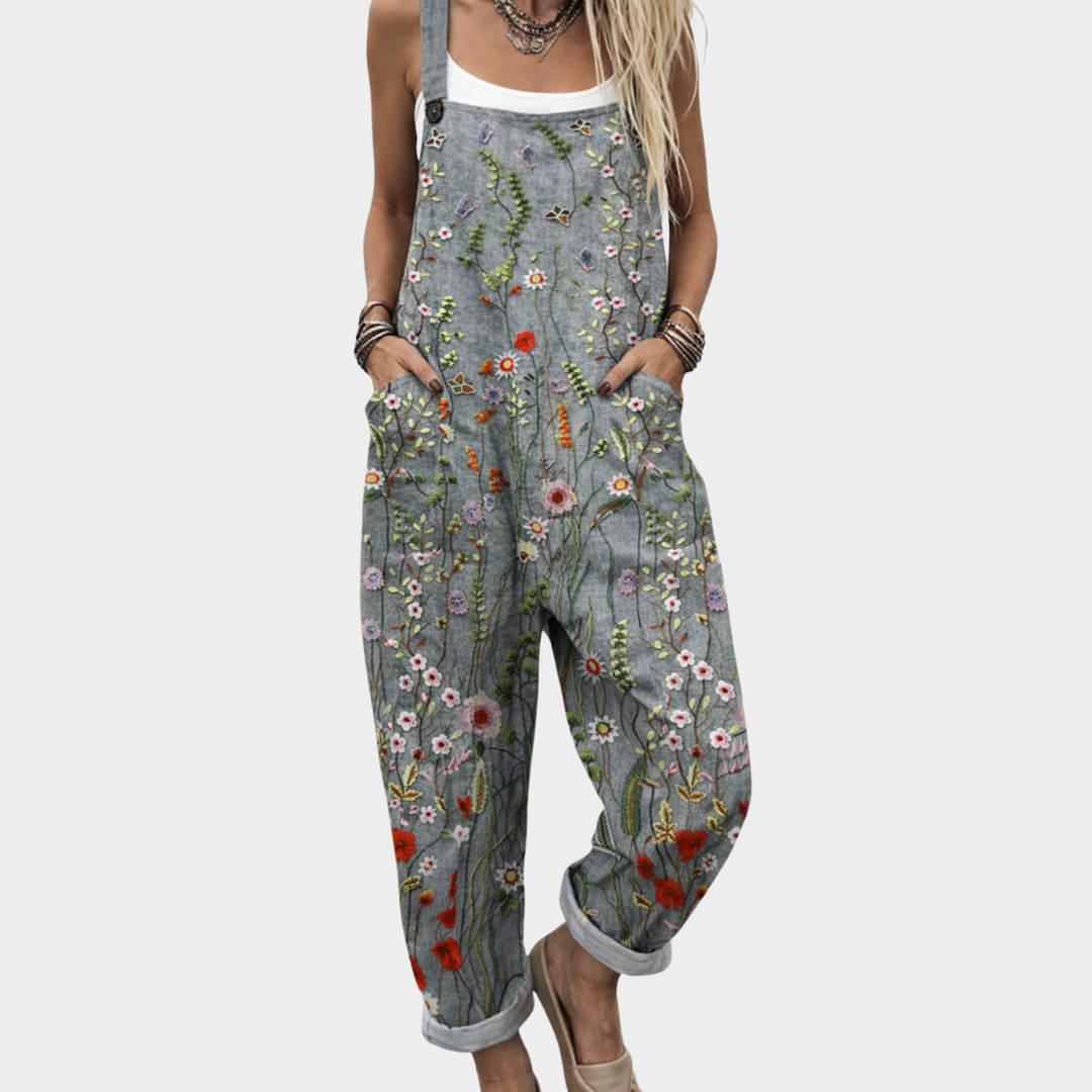 Amanda | Comfortable Printed Jumpsuit