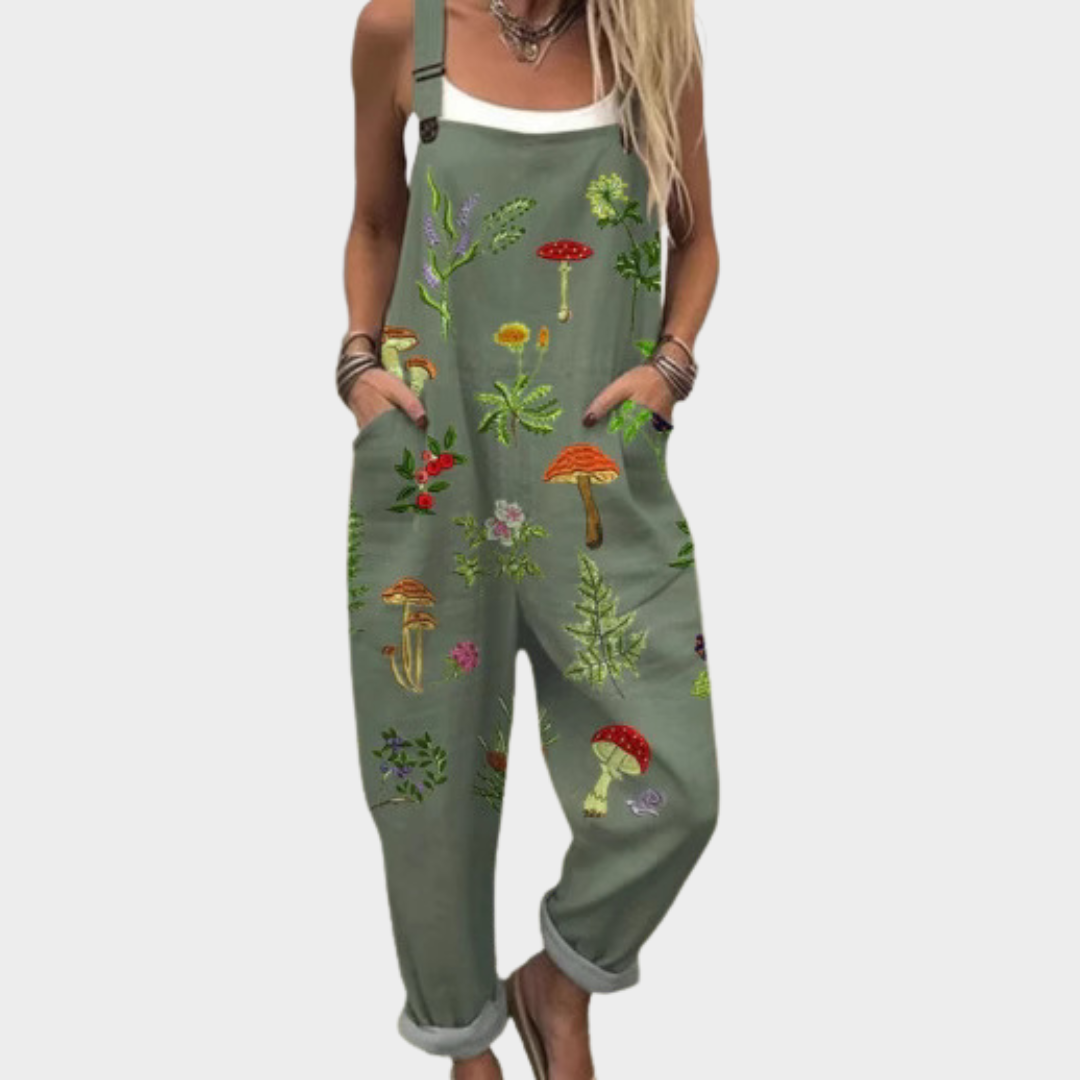 Amanda | Comfortable Printed Jumpsuit