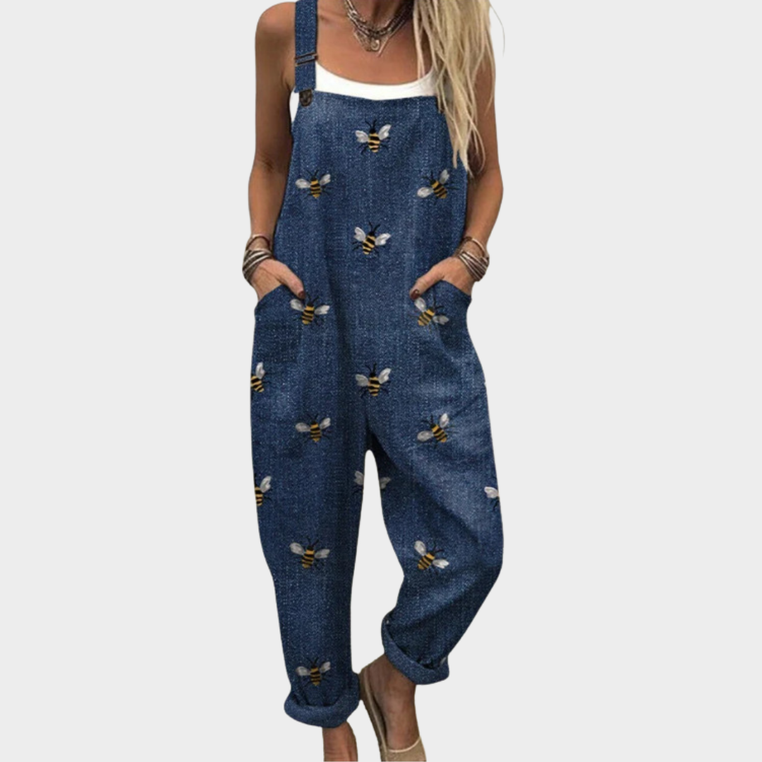 Amanda | Comfortable Printed Overalls