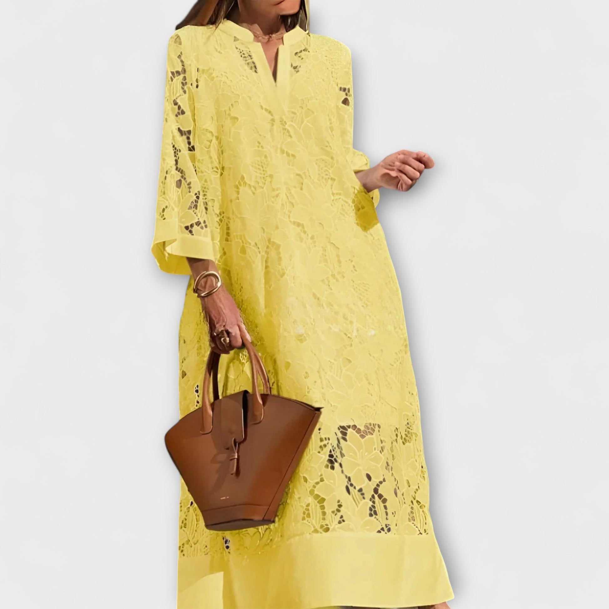 Valmere | Embroidered Dahlia Dress