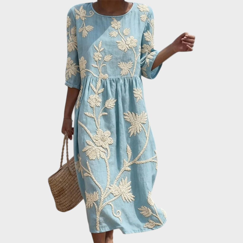 Marley | Casual women's dress with floral print