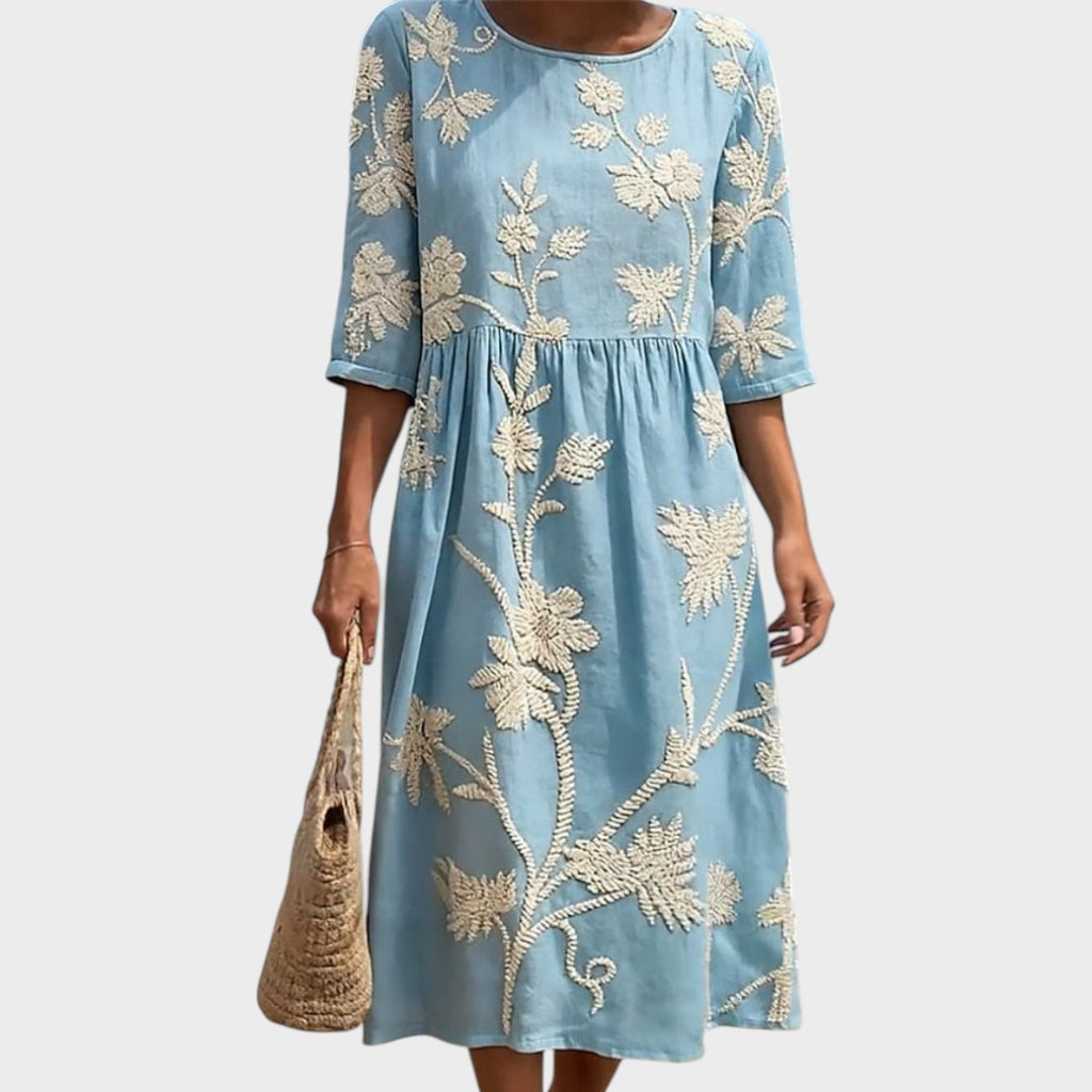 Marley | Casual women's dress with floral print