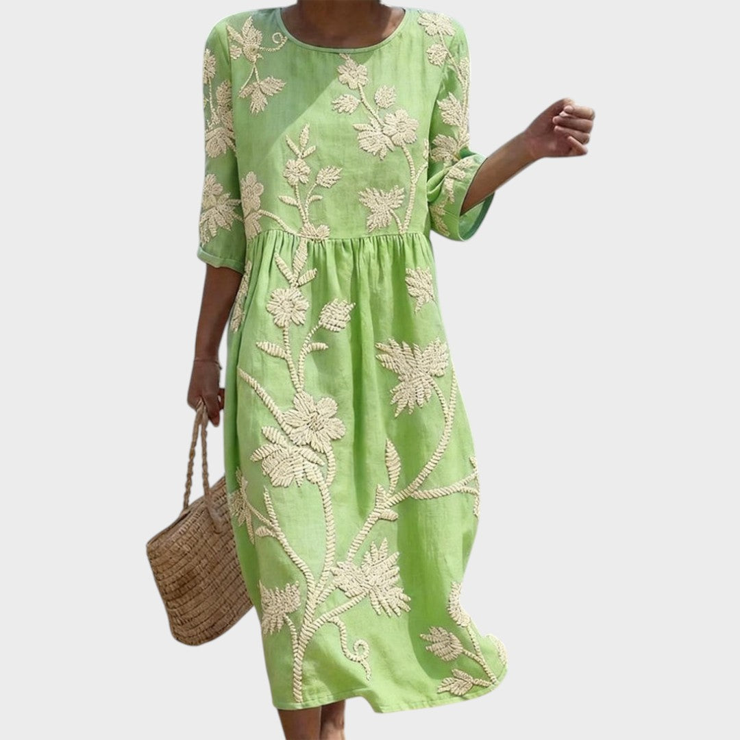 Marley | Casual Women's Dress with Floral Print