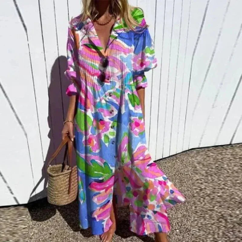 Soleil | Breezy Boho Maxi Dress