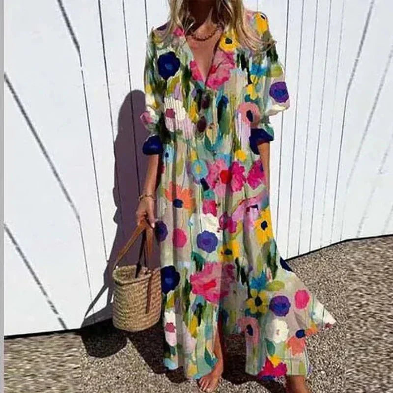 Soleil | Breezy Boho Maxi Dress