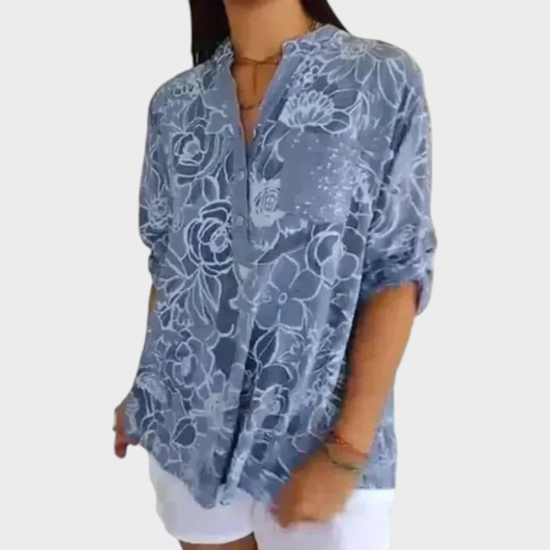 Lori | Floral Print T-Shirt