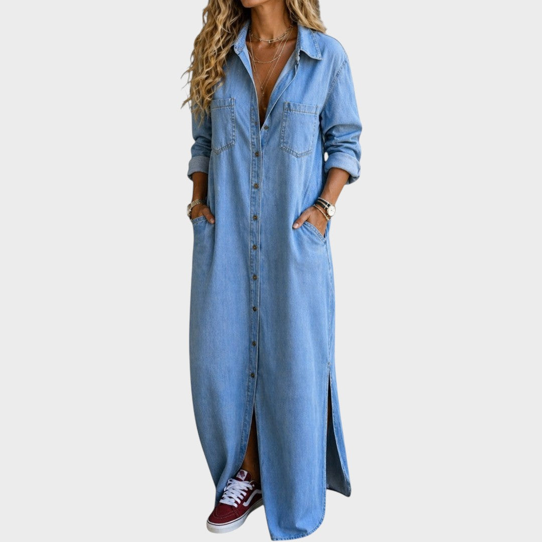 Delana | Button Down Dress