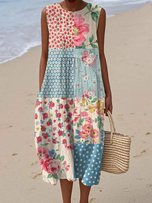 Anna | Elegant Floral Dress