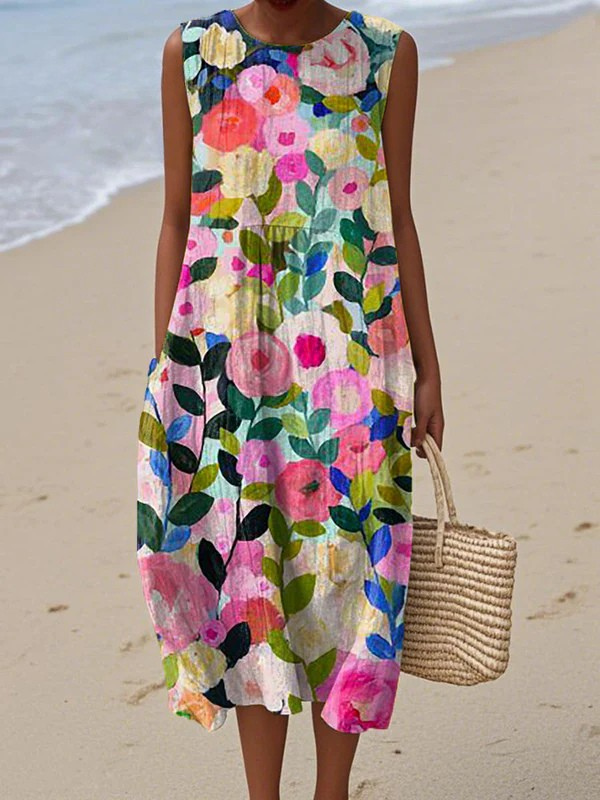 Ava | Elegant Floral Dress