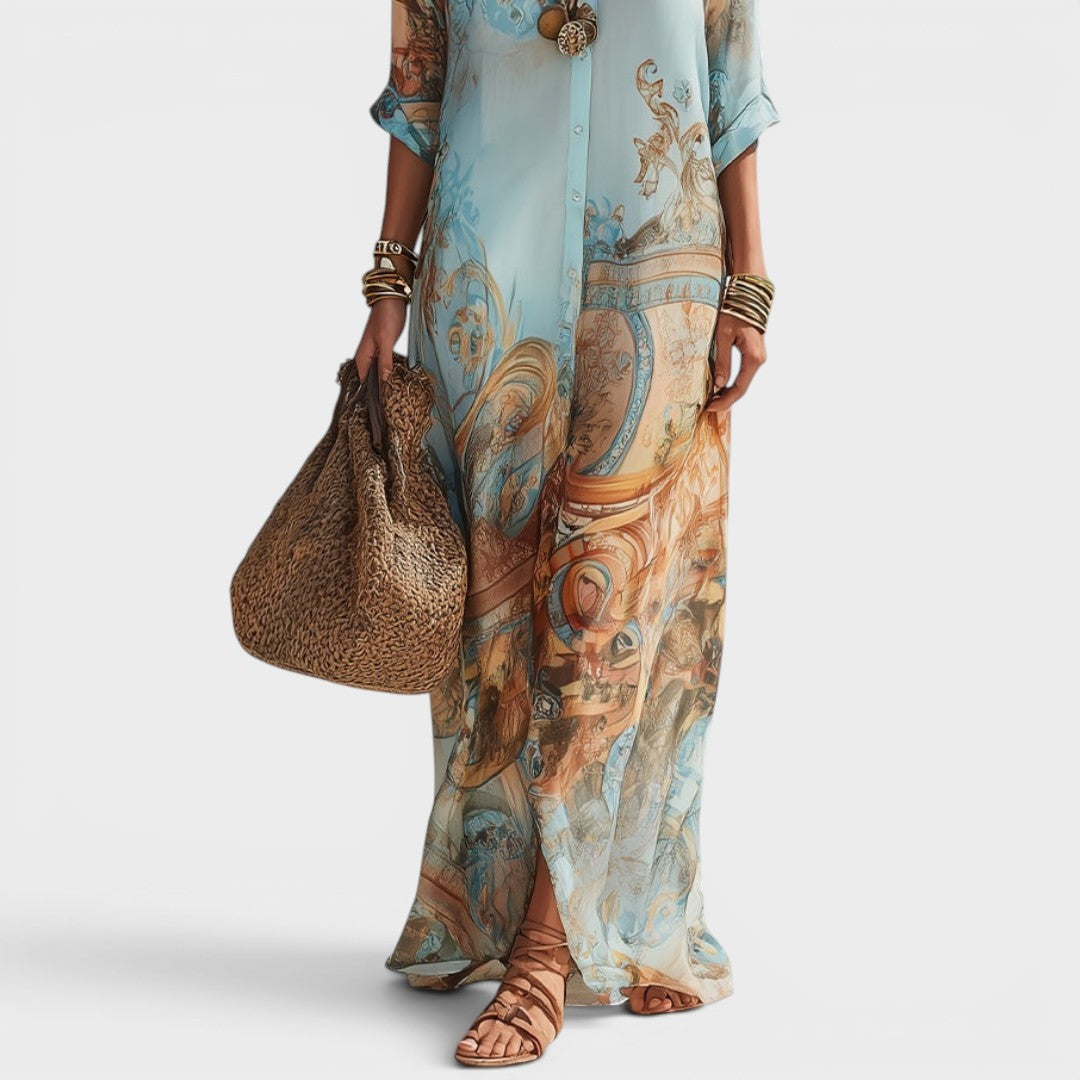 Solange | Elegant Shirt Dress