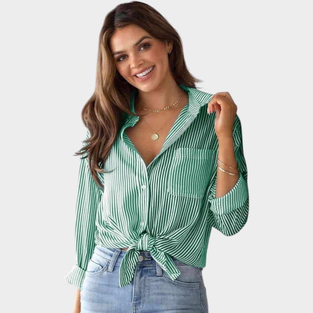 Gina | Collared Neck Shirt