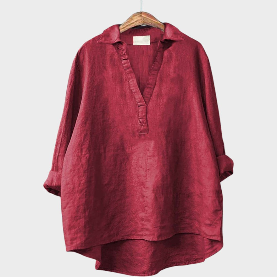 Madelyn | Elegant Breezy Summer Blouse