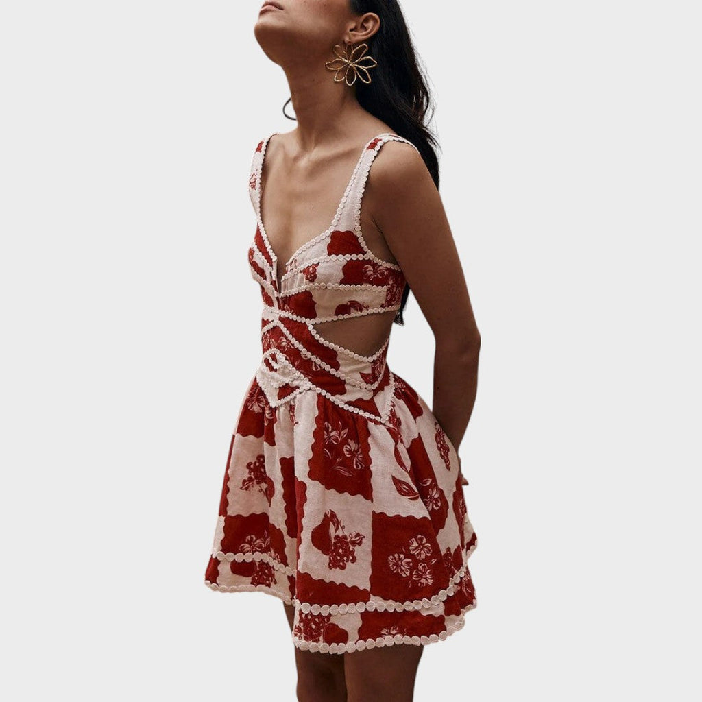 Sabella | Floral Mini Dress