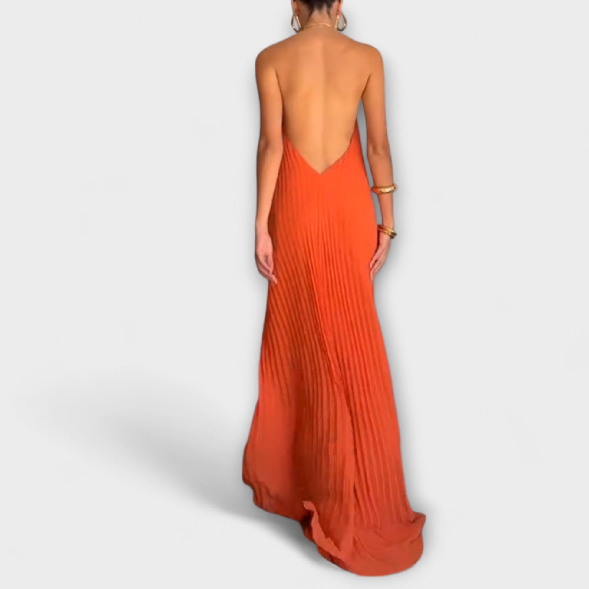 Pavlina | Dresses with Pleated Neckline