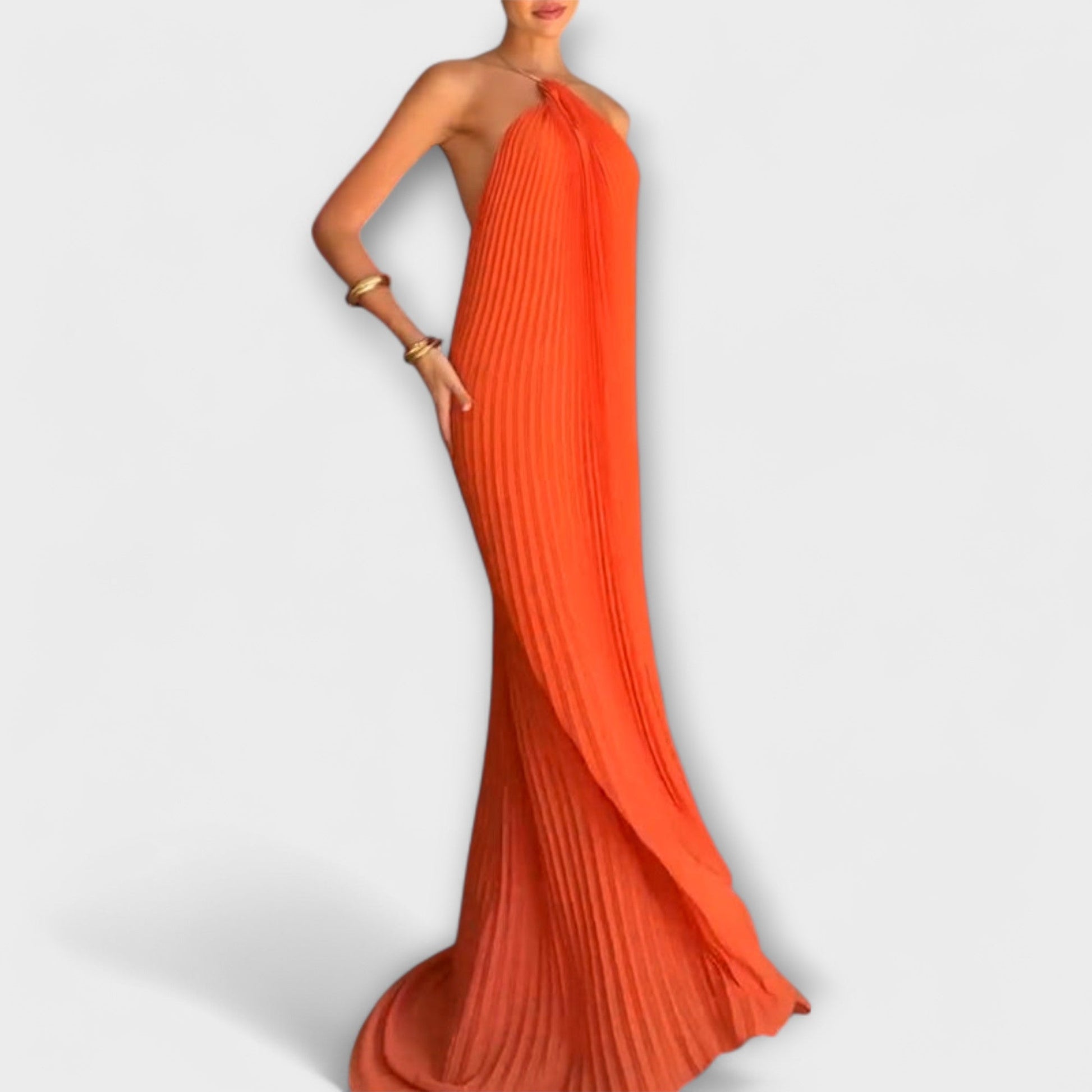 Pavlina | Dresses with Pleated Neckline