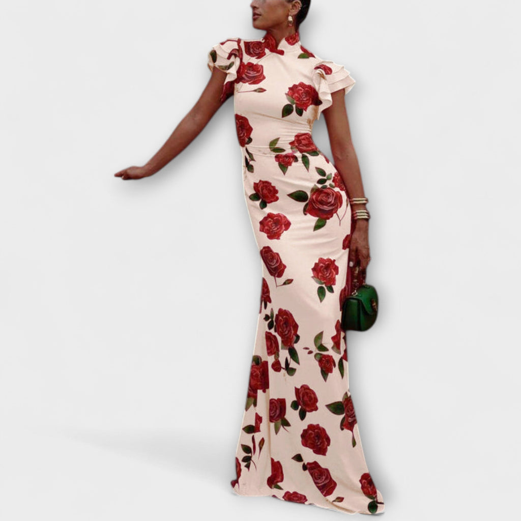 Blanka | Floral Print Maxi Dress