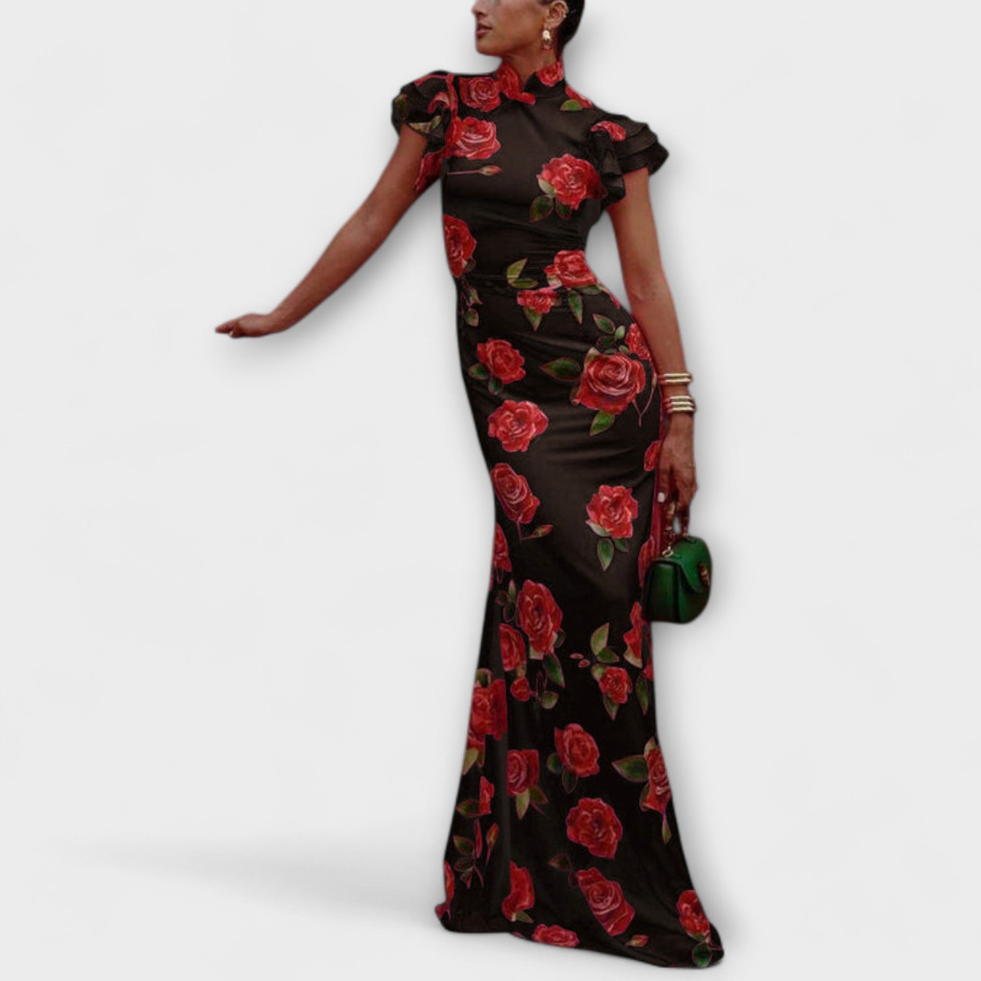 Blanka | Floral Print Maxi Dress