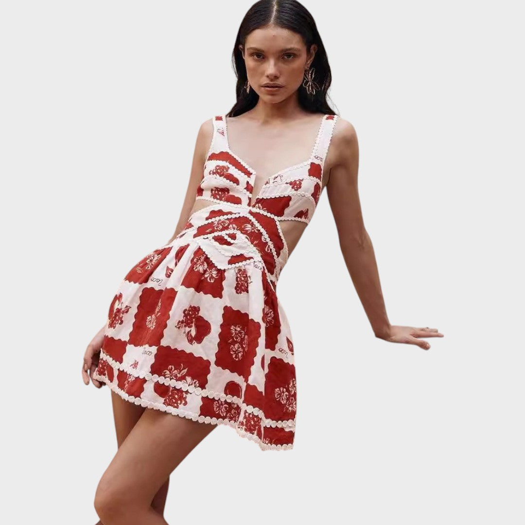 Sabella | Floral Mini Dress