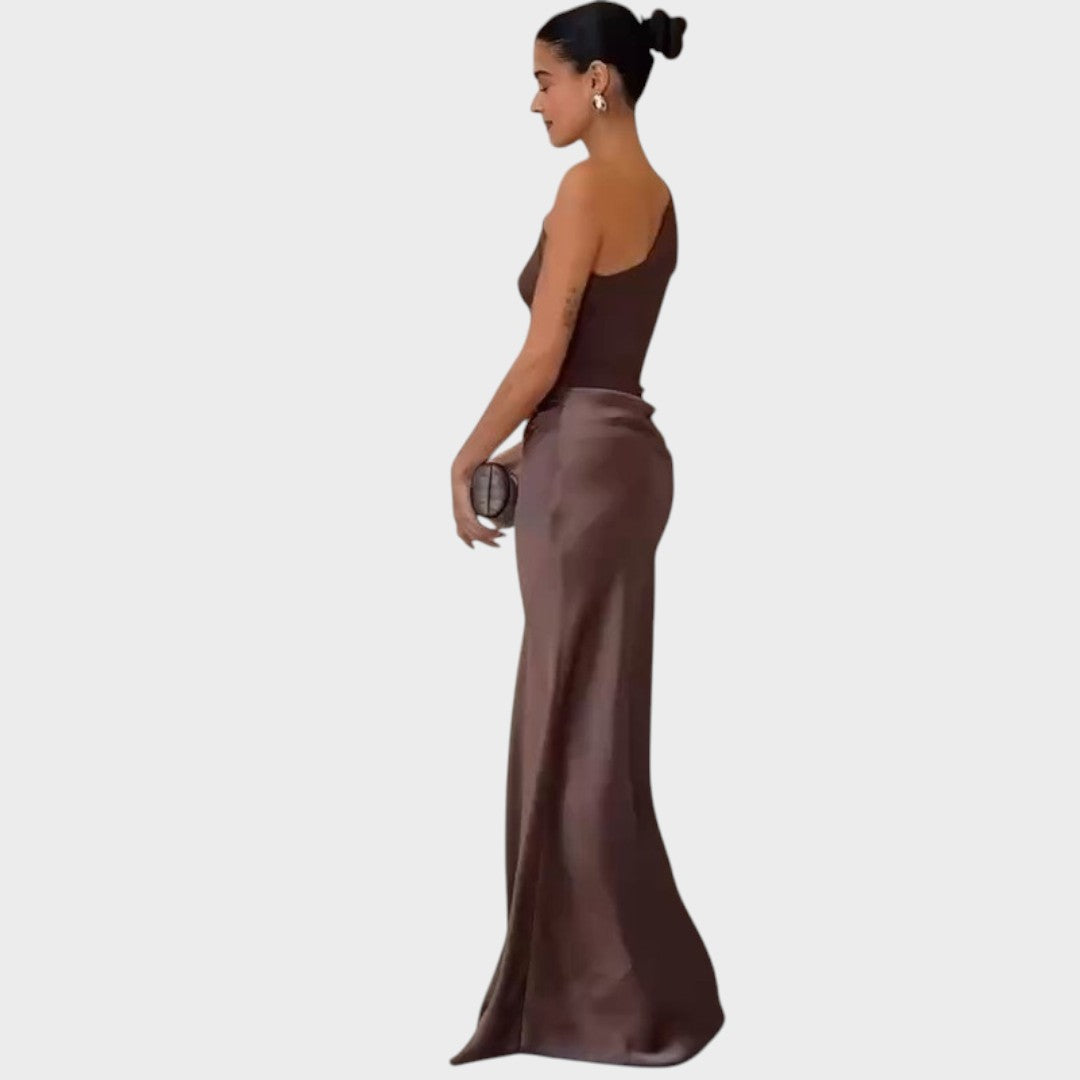 Aurora | Elegant One-Shoulder Dress