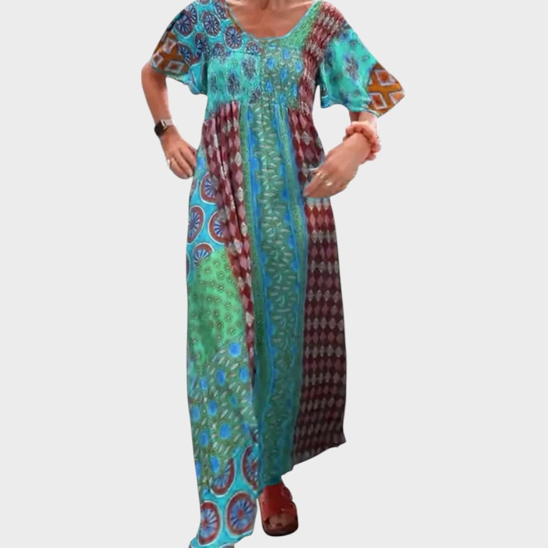 Jennie | Elegant Maxi Dress with Print