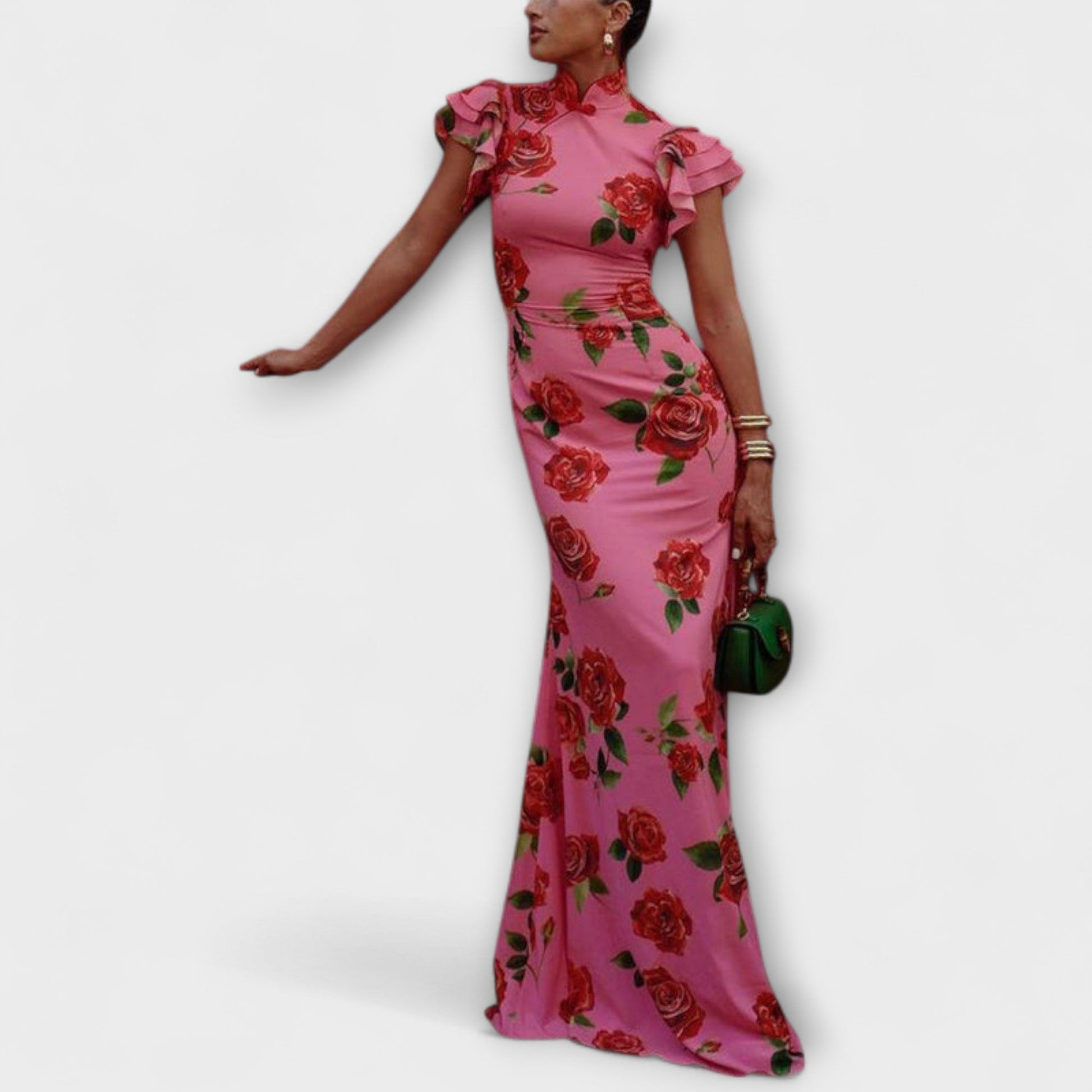 Blanka | Floral Print Maxi Dress