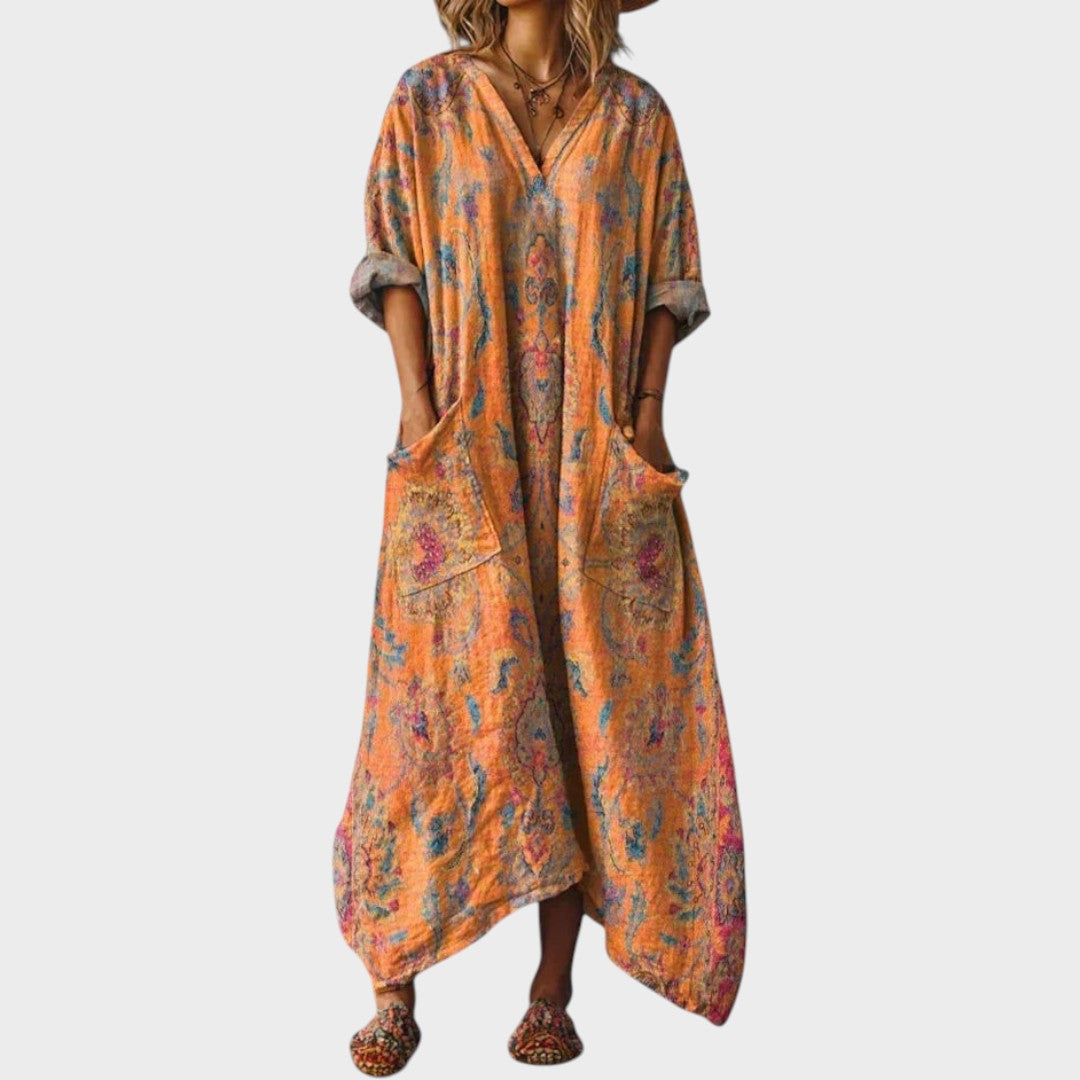 Milena | Wide Boho Jumpsuit