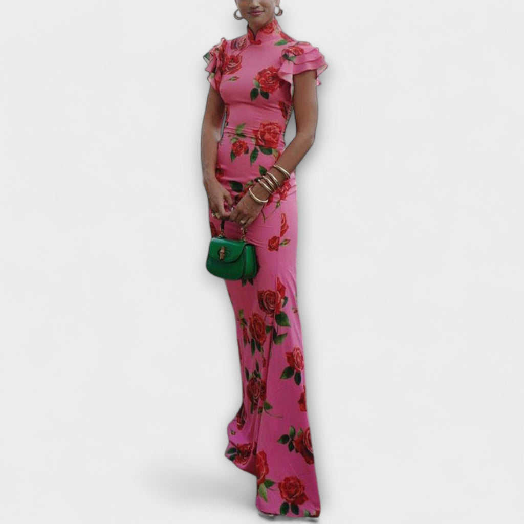 Blanka | Floral Print Maxi Dress