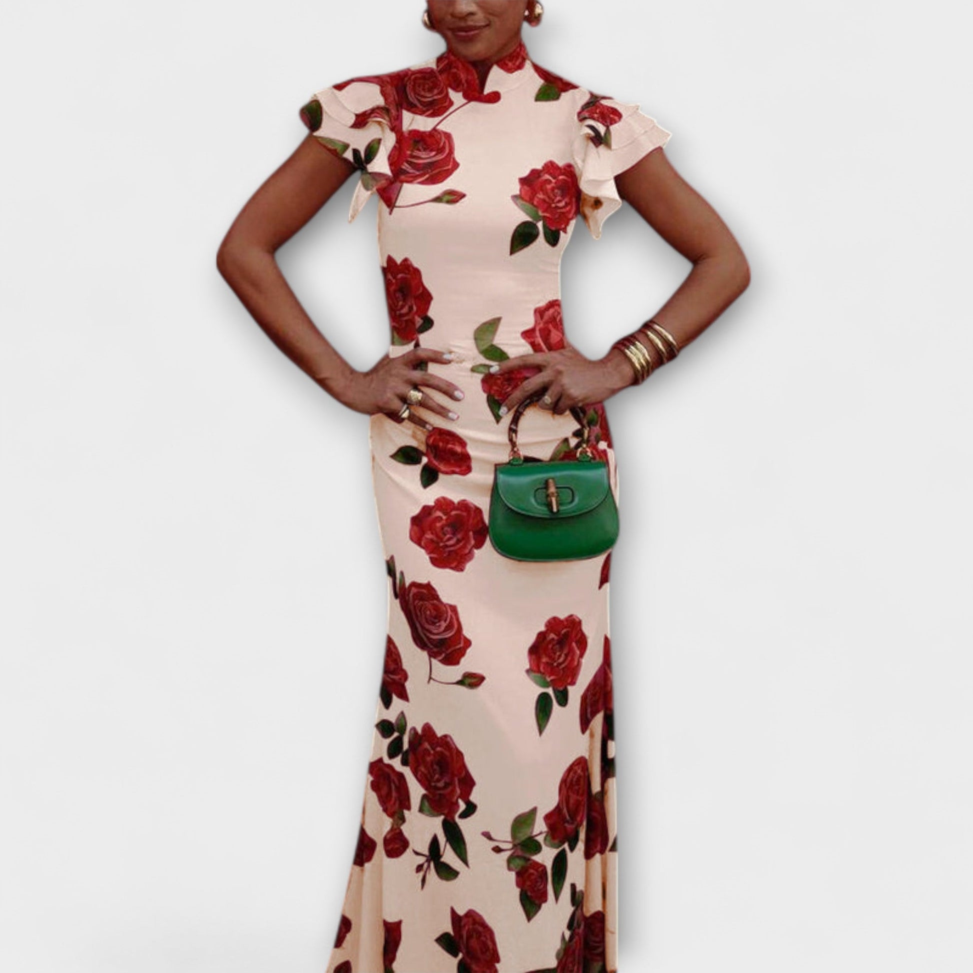 Blanka | Floral Print Maxi Dress