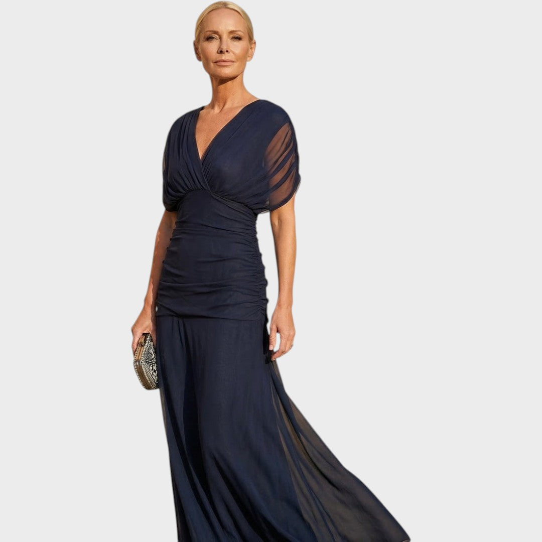Avery | Elegant Blue Dress