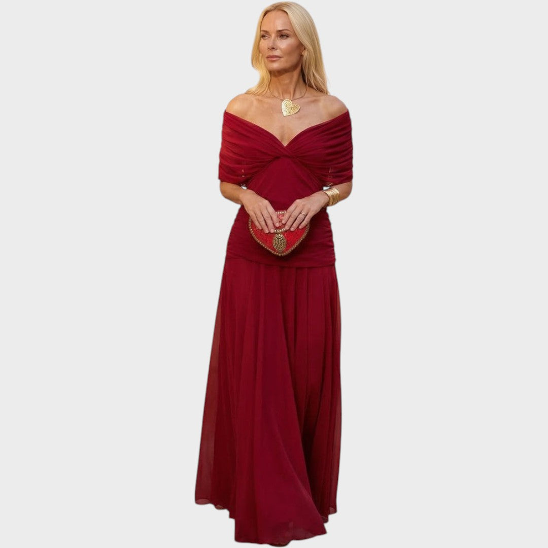 Harper | Elegant red dress