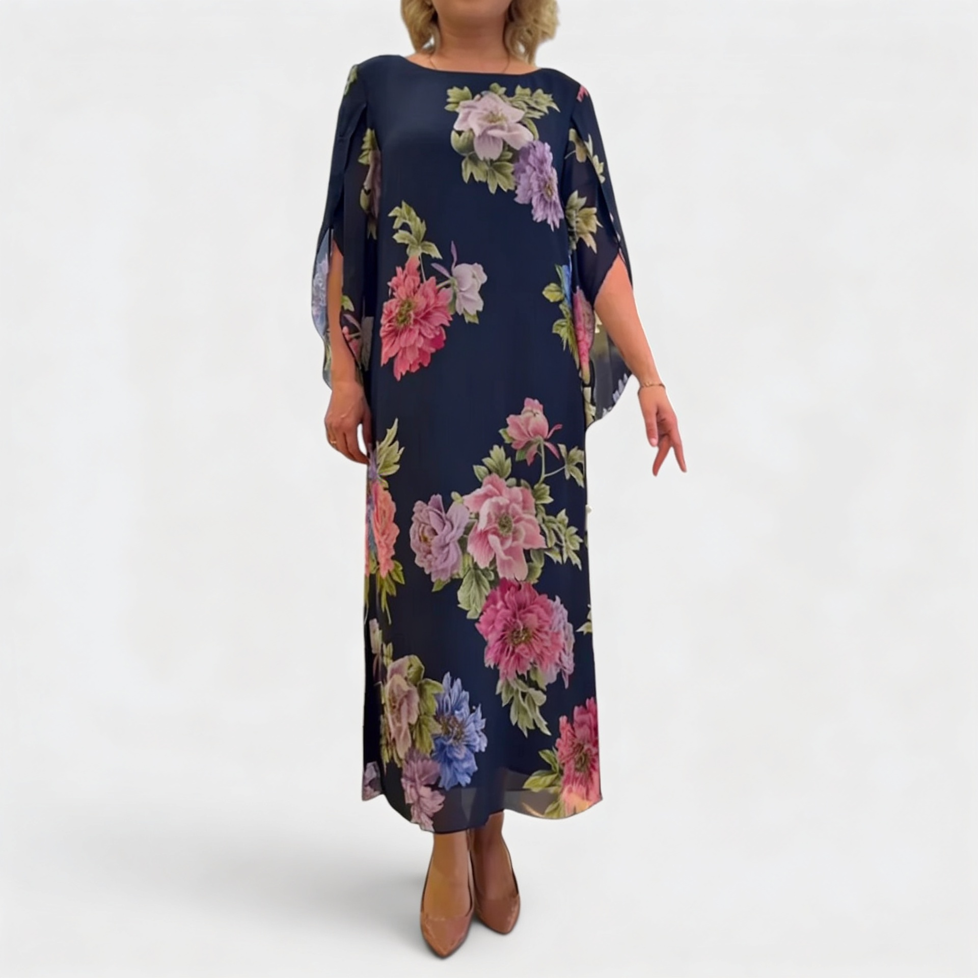 Chloé | Elegant Floral Maxi Dress