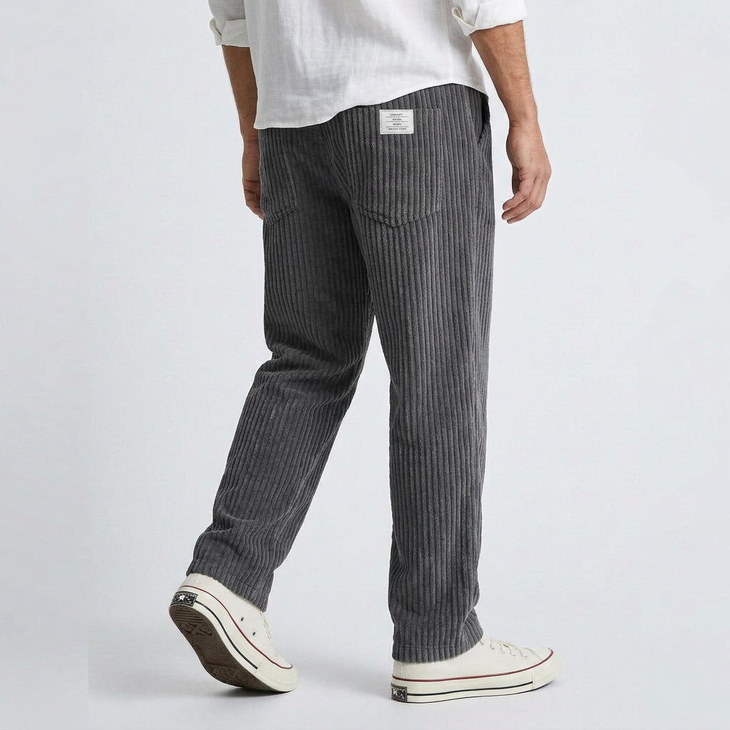 Mathis | Wide Corduroy Pants