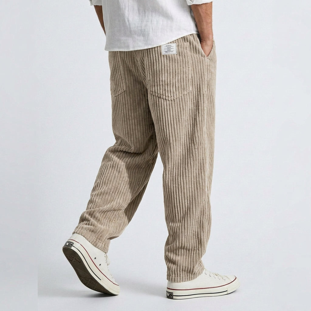 Laurent | Wide Corduroy Pants