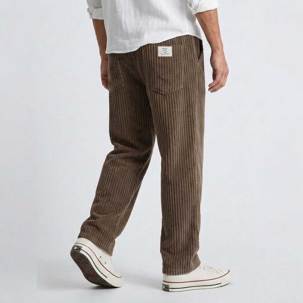 Evan | Wide Corduroy Pants