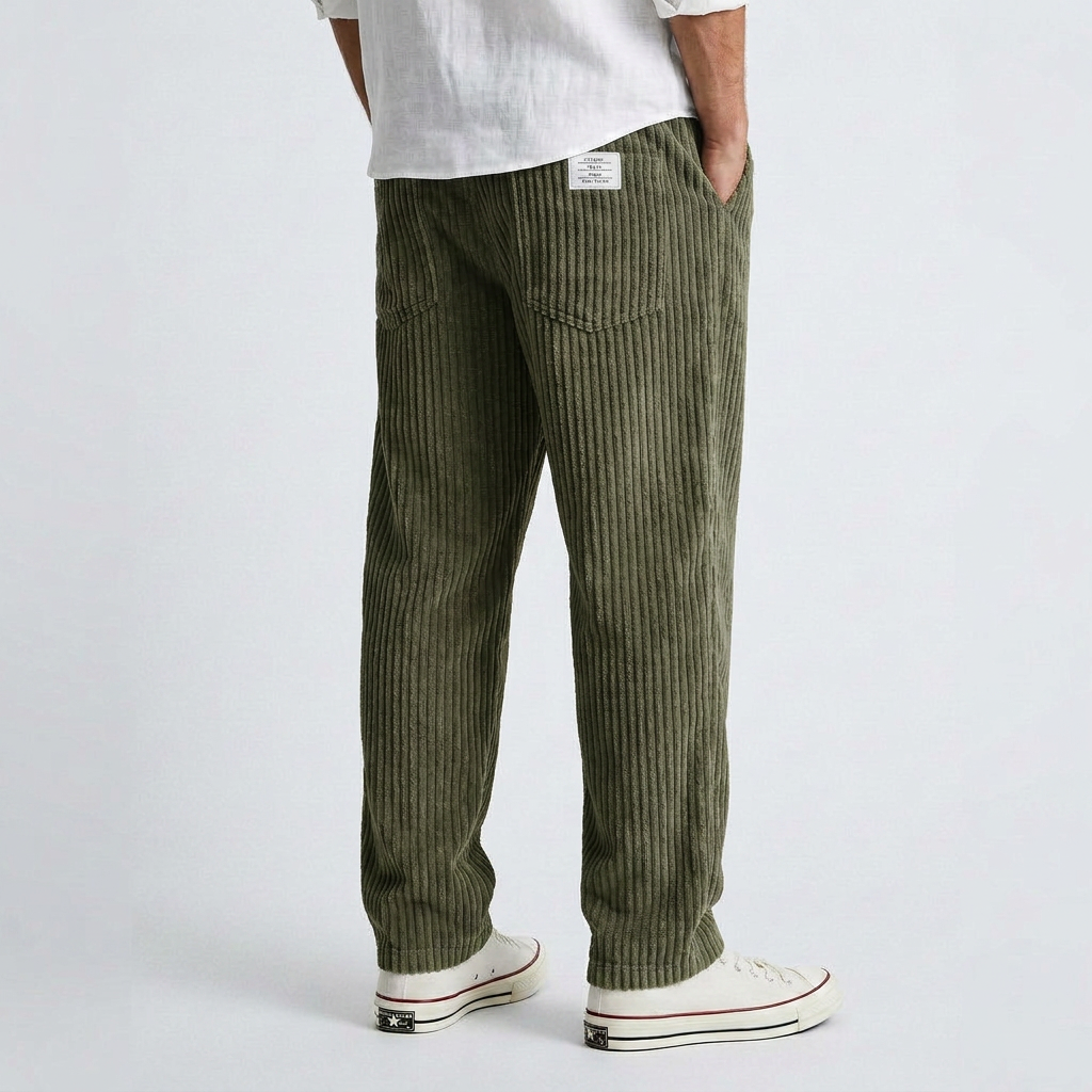 Simon | Wide Corduroy Pants